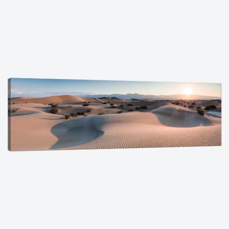 Mesquite Flat Sand Dunes, Death Valley I Canvas Print #TEO603} by Matteo Colombo Canvas Artwork
