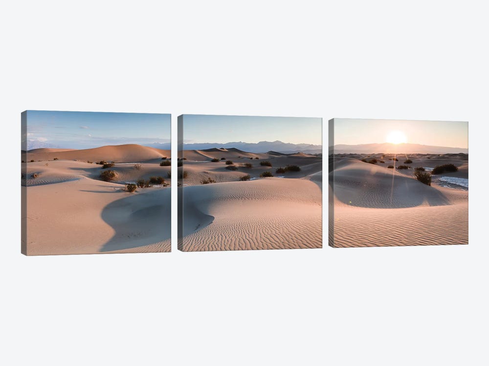 Mesquite Flat Sand Dunes, Death Valley I by Matteo Colombo 3-piece Art Print