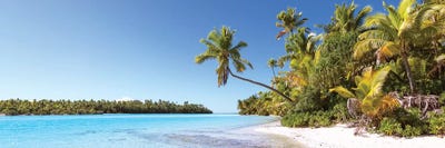 One Foot Island Panoramic, Aitutaki, Cook Islands by Matteo Colombo multi panel art