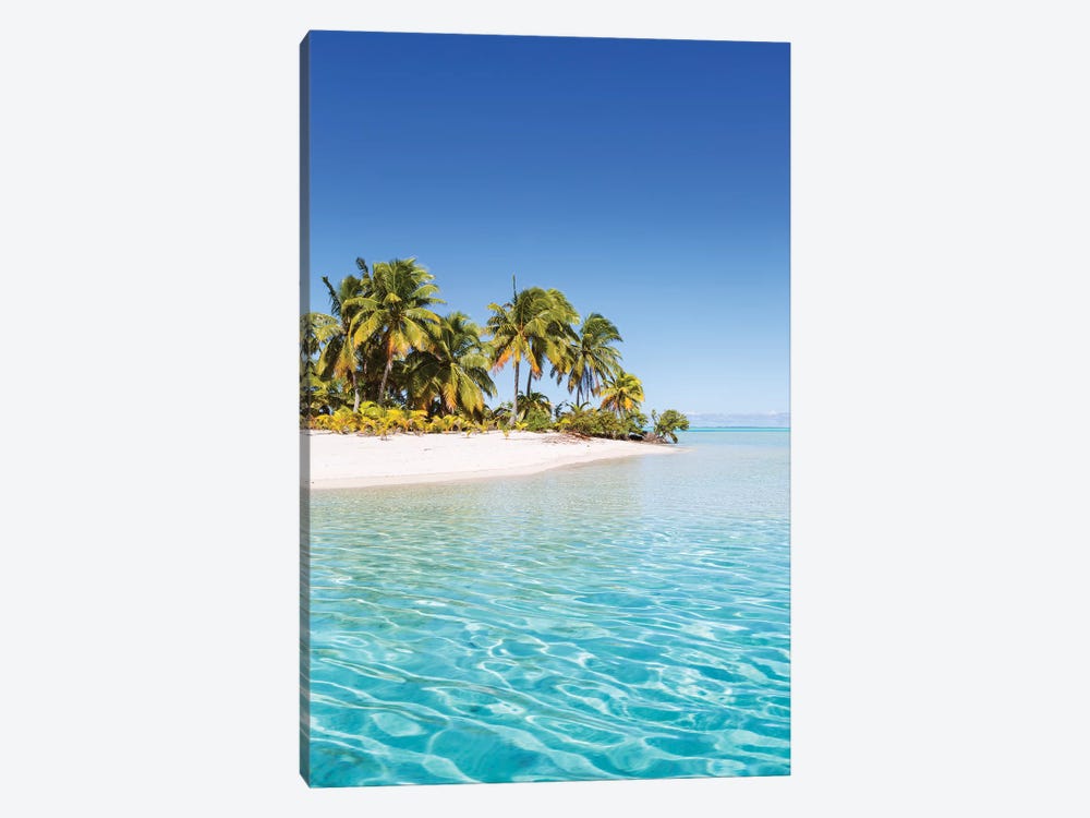 One Foot Island, Aitutaki, Cook Islands by Matteo Colombo 1-piece Canvas Print