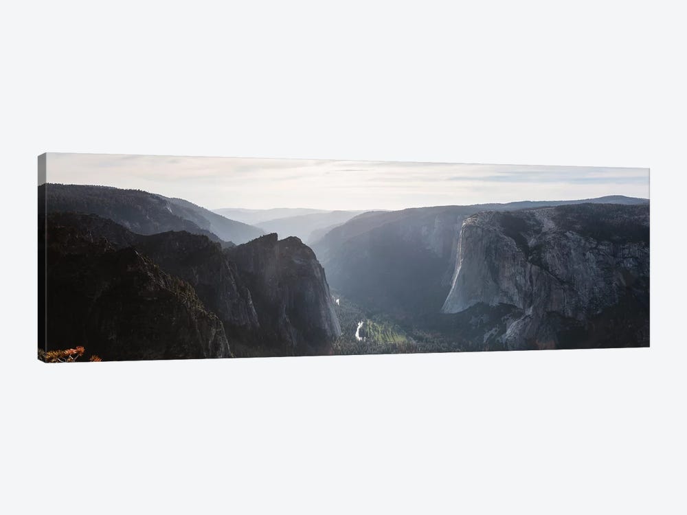 Panoramic Of Taft Point, Yosemite, USA by Matteo Colombo 1-piece Canvas Artwork