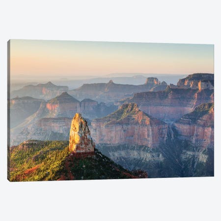 Point Imperial, Grand Canyon Canvas Print #TEO622} by Matteo Colombo Canvas Artwork