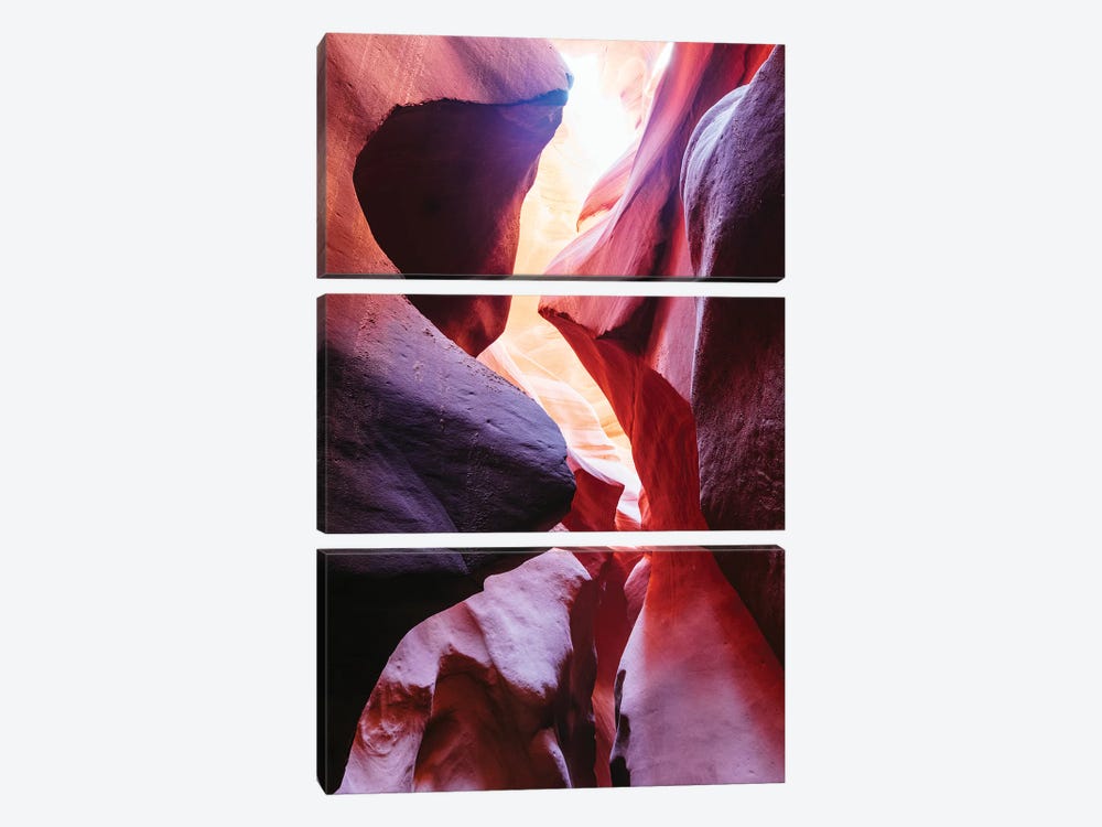 Red Rocks, Antelope Canyon by Matteo Colombo 3-piece Canvas Art