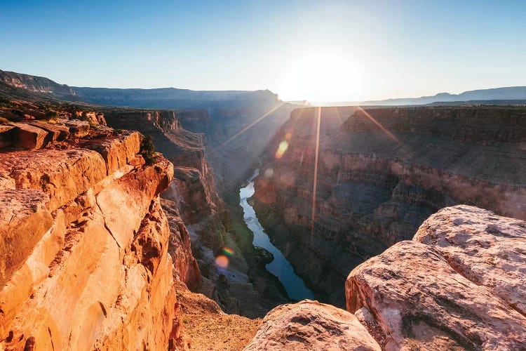 Sunrise On The Grand Canyon