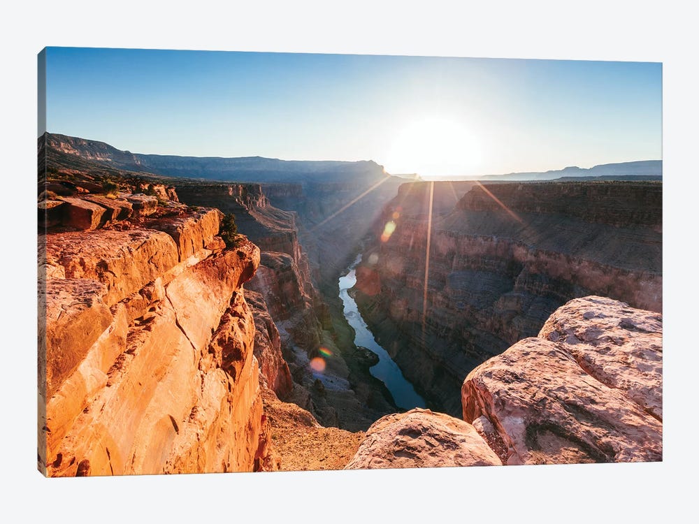 Sunrise On The Grand Canyon by Matteo Colombo 1-piece Canvas Art