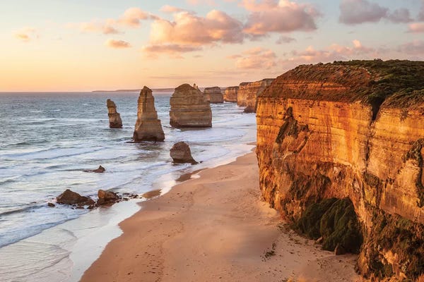 Sunset Over Famous Twelve Apostles, Australia