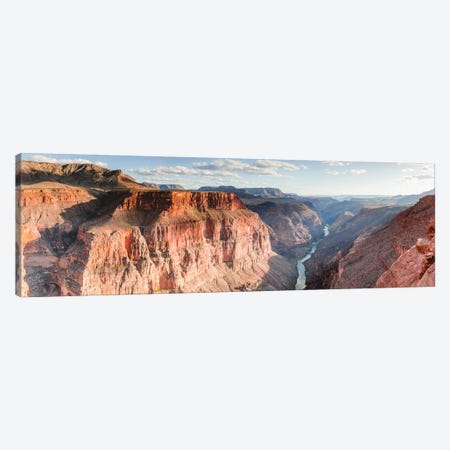 Sunset Over The Grand Canyon Canvas Print #TEO643} by Matteo Colombo Canvas Art