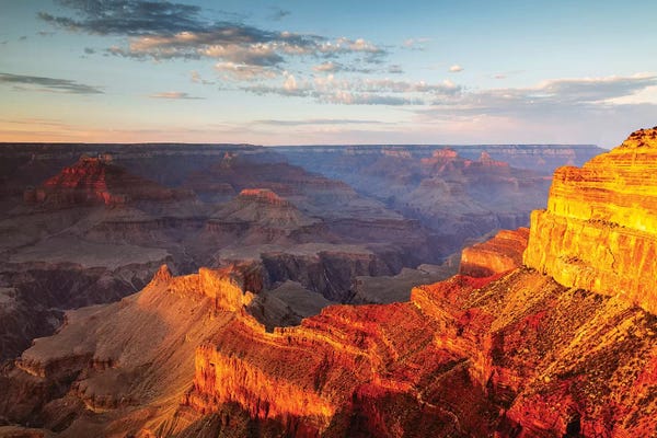 Arizona: Sunset Over The South Rim, Grand Canyon II by Matteo Colombo