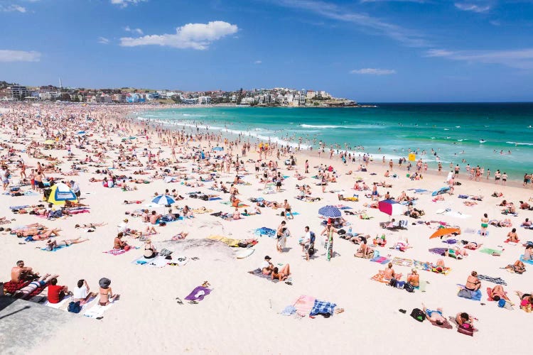 New Year's Day, Bondi Beach, Sydney, New South Wales, Australia