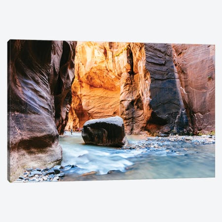 The Narrows, Zion II Canvas Print #TEO653} by Matteo Colombo Canvas Print