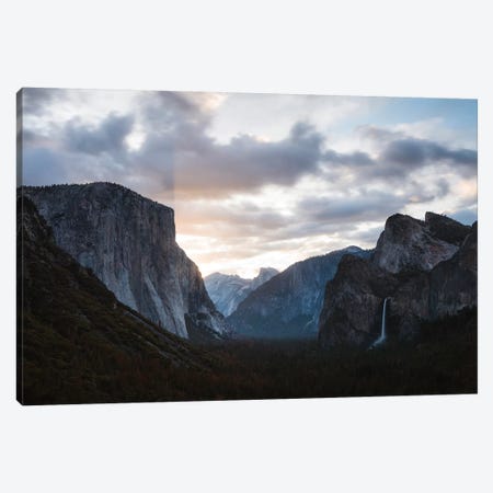 Tunnel View, Yosemite I Canvas Print #TEO662} by Matteo Colombo Canvas Artwork