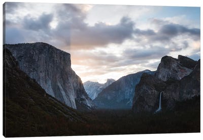 Tunnel View, Yosemite I Canvas Art Print - National Park Art