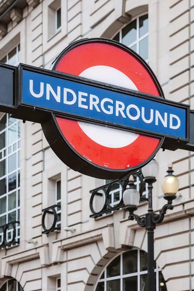 England: Underground, London, UK by Matteo Colombo