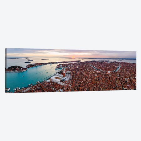 Venice From The Sky II Canvas Print #TEO666} by Matteo Colombo Canvas Print