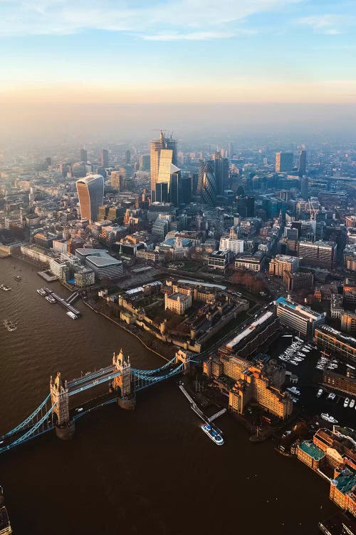 Tower Bridge And The City Of London