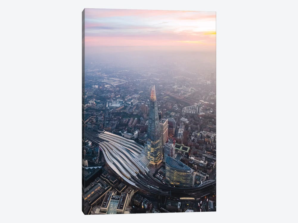 The Shard At Sunset by Matteo Colombo 1-piece Canvas Artwork