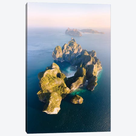 Phi Phi Island, Thailand Canvas Print #TEO697} by Matteo Colombo Canvas Artwork