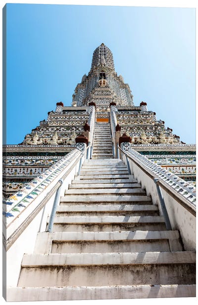 Wat Arun, Bangkok Canvas Art Print - Thailand Art