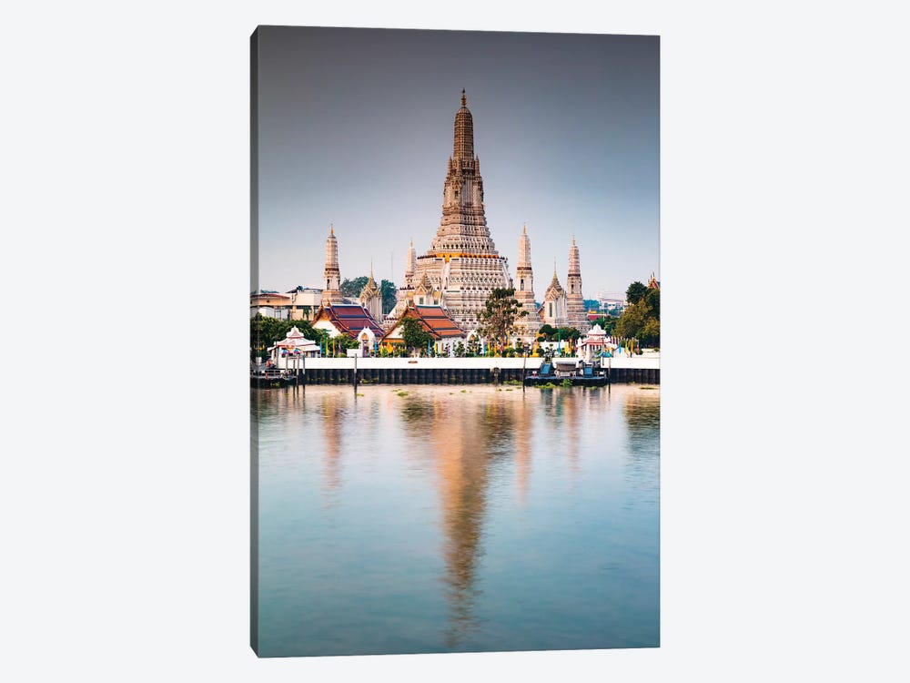 The Temple Of Dawn, Bangkok by Matteo Colombo 1-piece Canvas Artwork