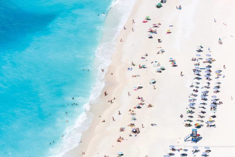 Aerial View Of Myrtos Beach IV, Cephalonia, Ionian Islands, Greece by Matteo Colombo wall art