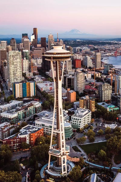 Washington: Seattle Sunset III by Matteo Colombo