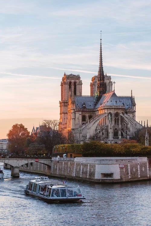 Notre Dame And River Seine