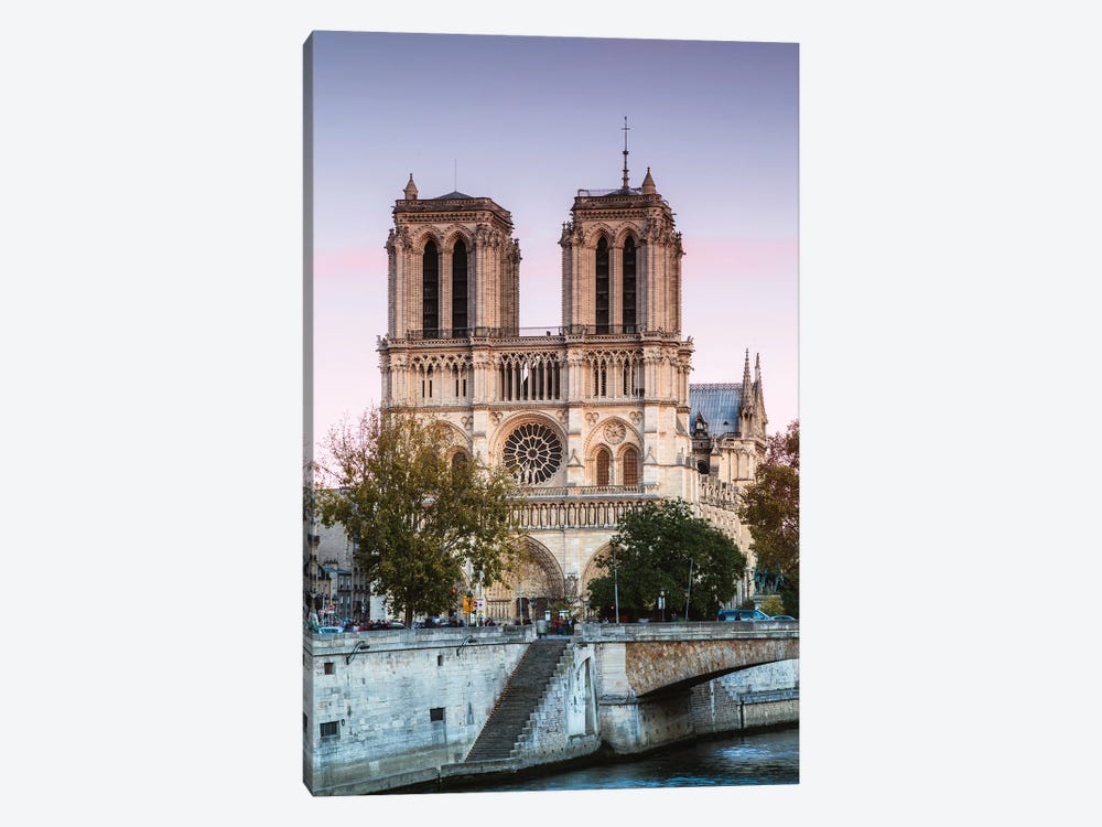 Notre Dame Sunset I by Matteo Colombo 1-piece Canvas Artwork