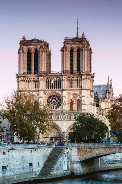 Notre Dame Cathedral: Notre Dame Sunset I by Matteo Colombo