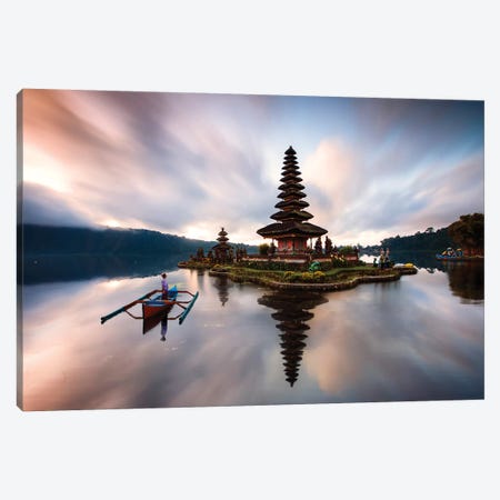 Famous Temple In Bali Canvas Print #TEO739} by Matteo Colombo Canvas Art