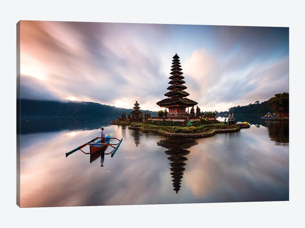 Famous Temple In Bali by Matteo Colombo 1-piece Canvas Art Print