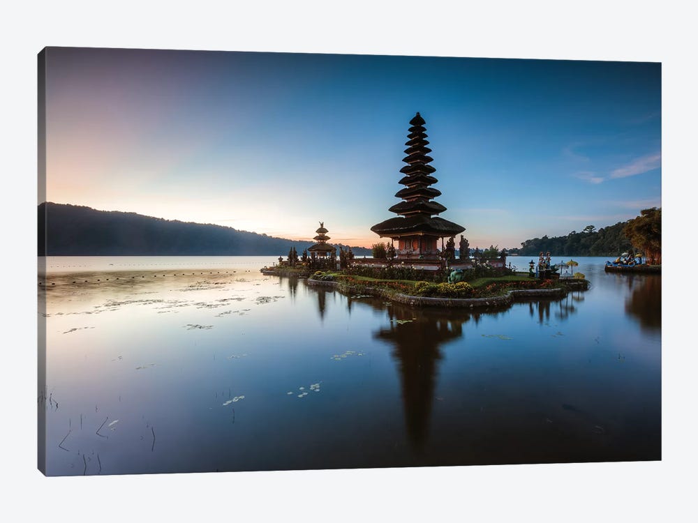 Sunset At The Temple, Bali by Matteo Colombo 1-piece Canvas Art