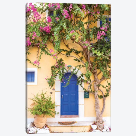Typical Greek House Canvas Print #TEO764} by Matteo Colombo Canvas Art