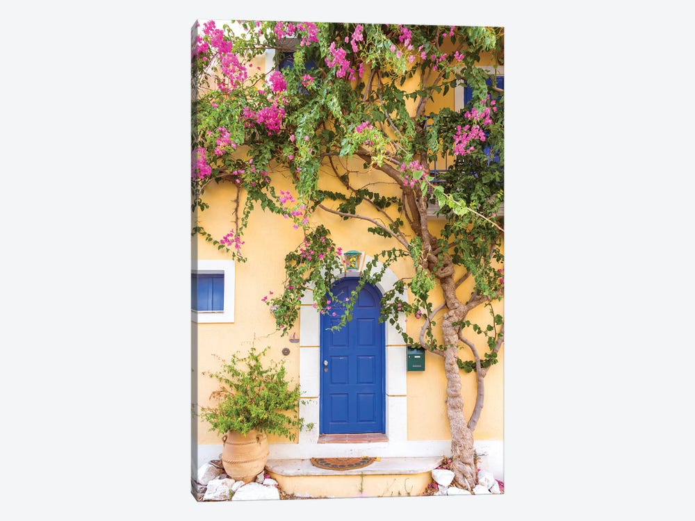 Typical Greek House by Matteo Colombo 1-piece Canvas Print