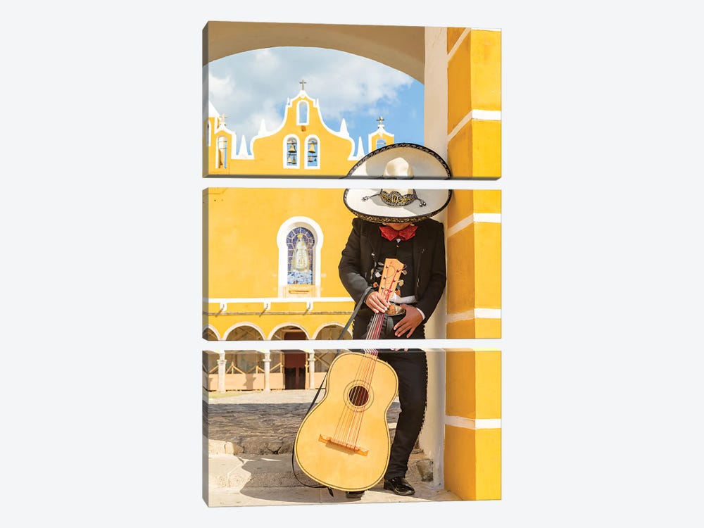 Mexican Mariachi by Matteo Colombo 3-piece Canvas Artwork