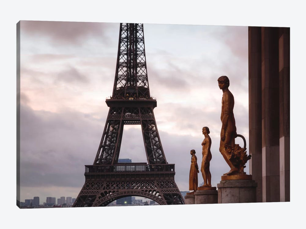 Second Level, Eiffel Tower, Paris, Ile-de-France, France by Matteo Colombo 1-piece Canvas Wall Art