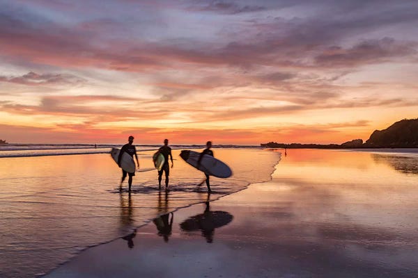 Central America: End Of The Surfing Day by Matteo Colombo