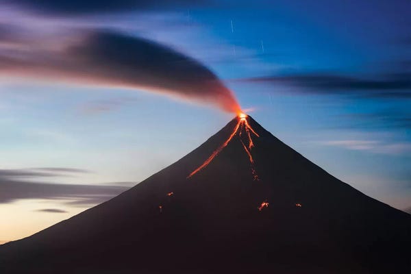 Volcano Eruption, Philippines