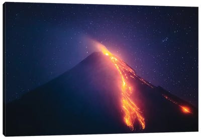 Volcanic Eruption I Canvas Art Print - Volcano Art