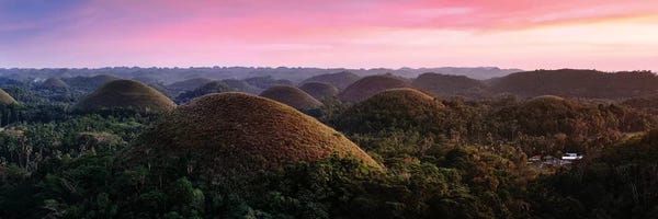 Philippines: Chocolate Hills Sunset III by Matteo Colombo