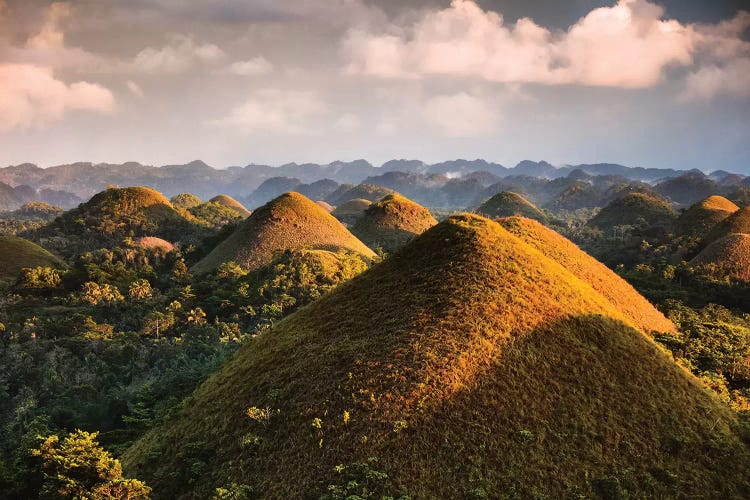 Chocolate Hills Sunset I