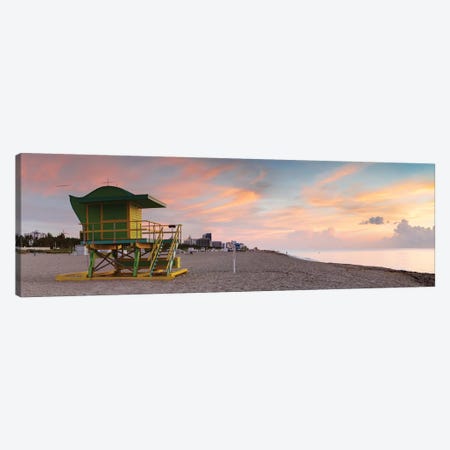 Miami Beach Sunrise Canvas Print #TEO809} by Matteo Colombo Canvas Art