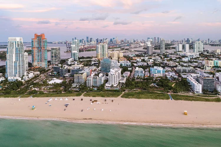 South Beach Aerial, Miami