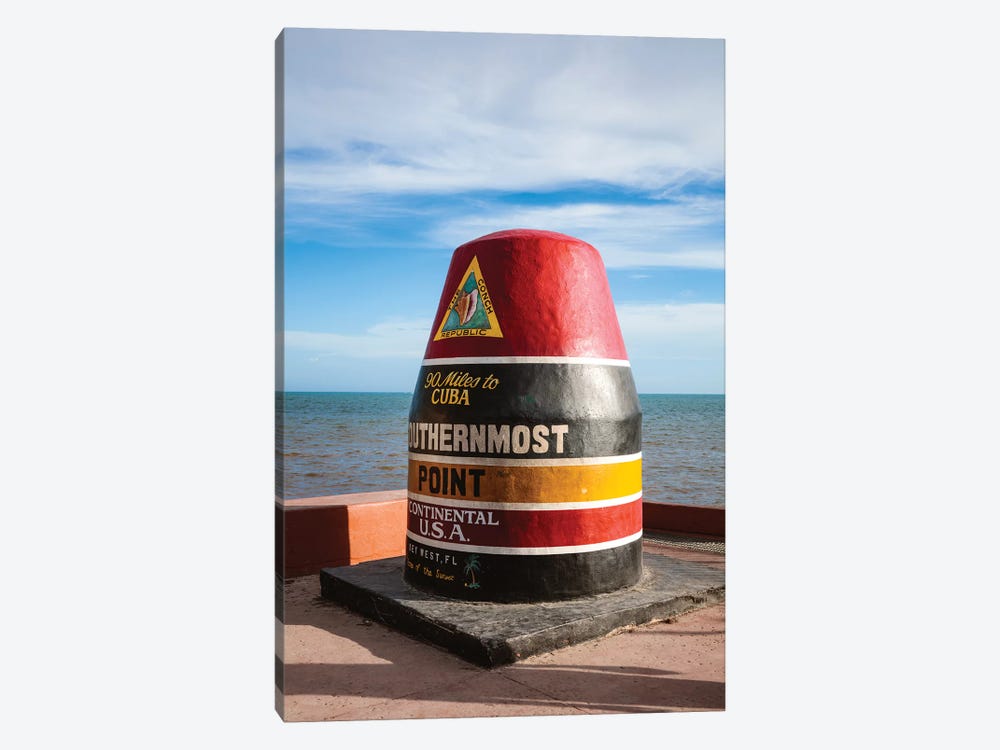 Southernmost Point Of USA by Matteo Colombo 1-piece Canvas Artwork