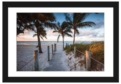 Beach Sunrise, Key West I Paper Art Print - Beach Art