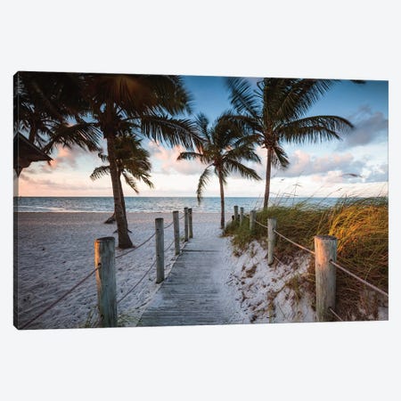 Beach Sunrise, Key West I Canvas Print #TEO824} by Matteo Colombo Canvas Art Print
