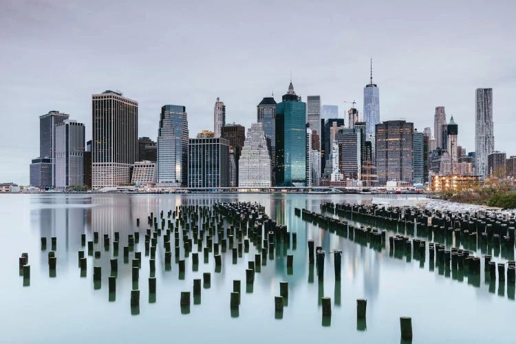 Skyline, Lower Manhattan, New York City, New York, USA