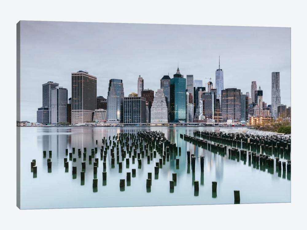 Skyline, Lower Manhattan, New York City, New York, USA by Matteo Colombo 1-piece Canvas Artwork