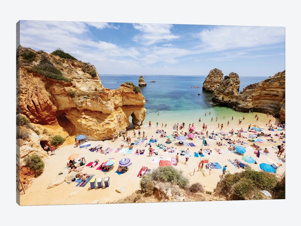 At The Beach, Portugal by Matteo Colombo 1-piece Canvas Art Print