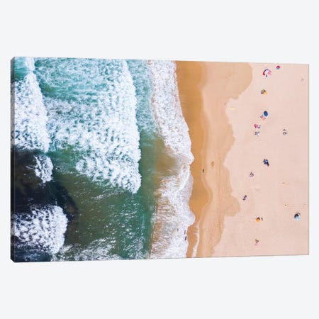 Beach On The Atlantic Canvas Print #TEO842} by Matteo Colombo Canvas Art