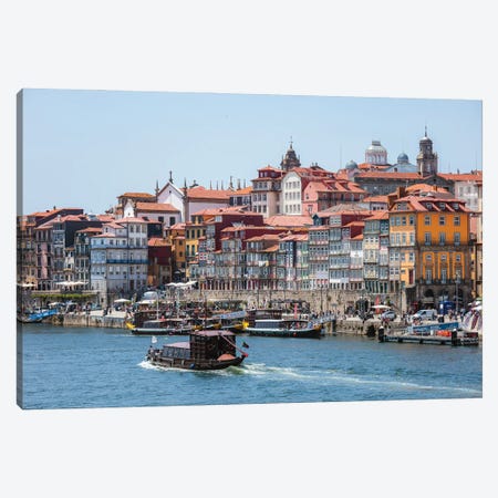 Summer In Porto Canvas Print #TEO843} by Matteo Colombo Canvas Art